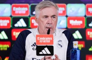 I gave him the chance to showcase His talent against Vallecano but He failed woefully,I don’t think I have plans for Him this season because the board wants Him out already and there’s nothing I can do about that”, Ancellotti says Madrid star who started Vallecano game is set to depart Bernabeu in the coming January transfer due to His poor performance in training