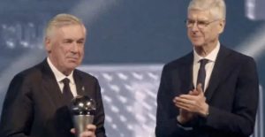 Ancelotti Wins FIFA’s The Best Men’s Coach Award for 2024