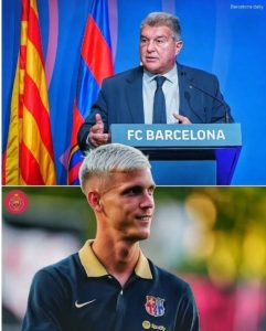 Joan Laporta on Olmo and Pau Victor’s Registrations: 🎙️ “We have requested a precautionary measure, and if granted, the matter would already be resolved. We also hope that the salary margin left by Ter Stegen will be sufficient to register both players