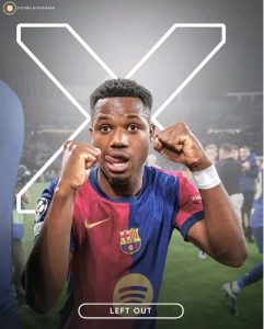 BREAKING: Ansu Fati was fit for the game against Leganés but was left out as La Liga allows only a maximum of 23 players in a squad list and Barça had 24 available. Hansi Flick chose Pablo Torre ahead of him.