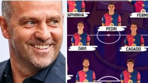 Hansi Flick’s tactical plan to destroy Atletico explained with starting lineup