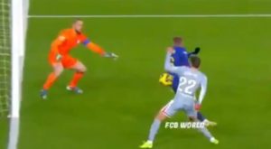 Spotted: Barcelona denied stonewall penalty against Atletico