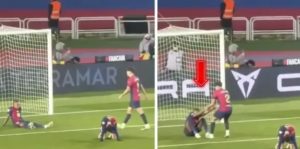 First thing Pau Cubarsi did at full time vs Atletico Madrid caught on camera More on