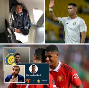 Marcus Rashford Eyes Reunion with Cristiano Ronaldo at Al-Nassr