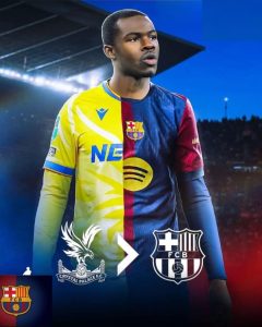 Barcelona are preparing a surprise offer for Crystal Palace star Tyrick Mitchell