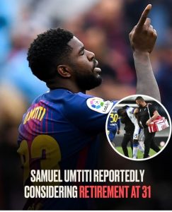 Samuel Umtiti reportedly considering retirement at 31