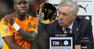 Ancelotti furious after the red of Vinicius in Valencia : « We go