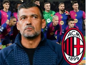 Sergio Conceicao, the new coach of the Italian team, asks to take the Barcelona player to Milan in the January transfers