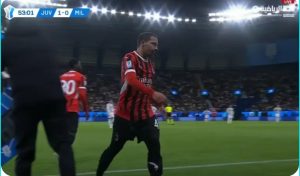 Watch the moment Ismail Bennacer left and what he did in front of the Juventus player just 10 seconds before he left