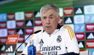 I’m so happy He came to our rescue last night,if not for Him fans would have been attacking Us by now”, Ancellotti praises One Madrid Star for His superB performance that turn around the game yesterday