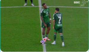 Algerian Riyad Mahrez writes history with his Al-Ahly team and scores a strange goal in just the first 40 seconds of the start of the match.