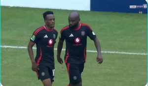 Watch the astonishment that happened to commentator Hafid Draghi while commenting on Orlando Pirates’ imaginary goal against Algeria’s Belouizdad.