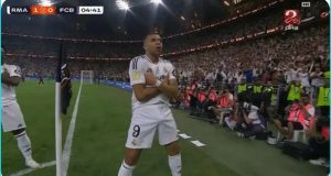 Mbappe wipes the floor with Barcelona players and scores his first goal in El Clásico in this international way