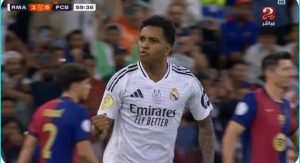 The first free kick that will be placed in the Real Madrid Museum because of the legendary method that Rodrigo used to execute it against Barcelona in El Clásico.