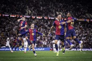After winning the Super Cup and hu,miliating Real Madrid… Hansi Flick to Barcelona star: You are the best in the world