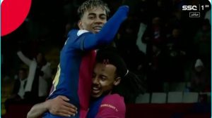 Video: The legendary masterpiece performed by Lamine Yamal, which announced a global goal, which made the entire stadium shake and the nets dance from the beauty of this legendary goal.