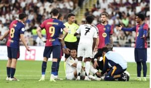 It has been confirmed that the Royal Spanish Football Federation (RFEF) has announced very Sad news for Barcelona Star Raphinha after preventing Kylian Mbappe from receiving treatment in bizarre incident before goal