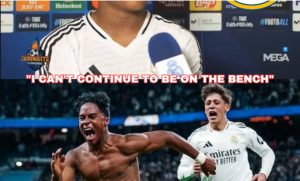 it’s either they sell Him or I leave,I can no longer continue staying on the bench for Real Madrid anymore, Carlo Ancelotti can’t even start me for a Copa De Rey match””, Real Madrid Star boy Endrick reveals the Club he will be joining this Januar