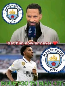 Bring him in on a 6 months loan and you’re definitely going to overthrow Liverpool from the top spot by end of season”- Manchester United Legend Rio Ferdinand tells Man city to sign former Real Madrid star on a 6 momths loan