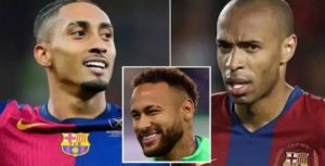 Raphinha surpasses Barcelona legend Thierry Henry in key stat – Neymar still holds the crown