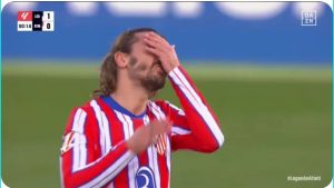 Griezmann's strange penalty kick, which became a new sight in the Communist Party, gave Real Madrid the title of the Spanish League in this strange way that repulsed all Atletico fans.