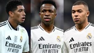 Jude Bellingham in third! Real Madrid penalty-taking pecking order revealed as Carlo Ancelotti makes spot-kick plans involving Vinicius Jr & Kylian Mbappe clear