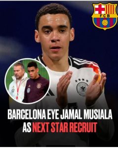 Barcelona eye Jamal Musiala as next star recruit