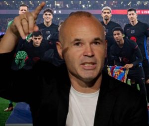 Barcelona legend Andrés Iniesta turns against a Barcelona star and urges Flick to expel him from the team immediately to save his career at Barcelona