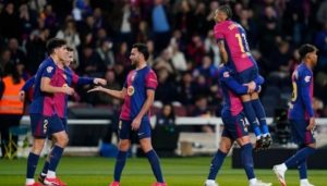 After the historic victory against Valencia… Barcelona star gets emotional after the match and confronts Hansi Flick sh,arply: If I don’t play anymore, I will leave Barcelona