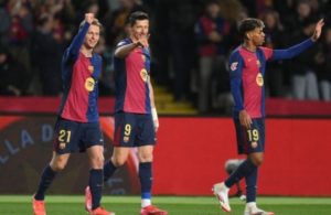 After cr,ushing Valencia with seven goals… Hansi Flick heaps praise on Barcelona star and gets angry at another player