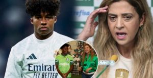 Little used by Ancelotti, Endrick receives key advice from the president of Palmeiras