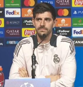 Brest – Real Madrid : The press conference of Thibaut Courtois