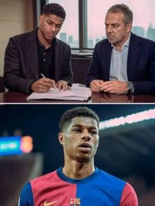 Rashford Barcelona A meeting took place in Lisbon [:@Diario sports]