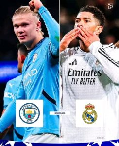 It was written!!!! REAL MADRID WILL FACE MANCHESTER CITY IN THE PLAYOFFS! 😵 WE DON’T STEAL VINI JUNIOR’S GOLD