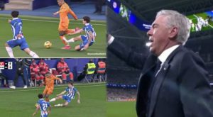 Scandal After a Tackle on Mbappé: Ancelotti Reacts Firmly to the Referee’s Decision!