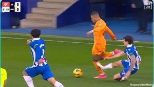 The strange scene that happened with Mbappe and became the talk of the entire world during the match between Espanyol and Real Madrid
