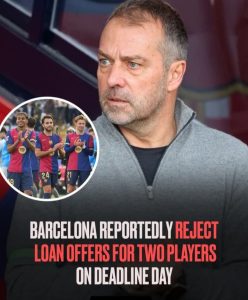 Barcelona reportedly reject loan offers for two players apart from Pablo Torre on deadline day