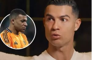 Cristiano Ronaldo aims brutal dig at Kylian Mbappe after being asked about his Real Madrid career so far