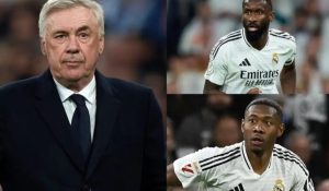 We are in emergency!’ – Carlo Ancelotti reveals Real Madrid’s centre-back crisis after Antonio Rudiger and David Alaba setbacks ahead of huge Champions League clash with Manchester City