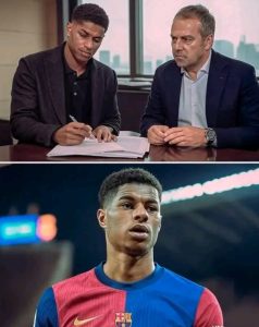 Rashford Barcelona A meeting took place in Lisbon [:@Diario sports]
