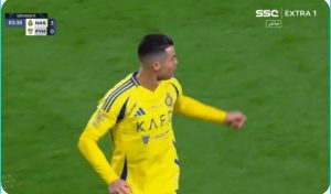 Ronaldo's wonderful goal against Al-Fayhaa in his first match at the age of forty