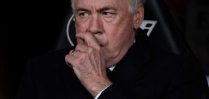 Perez is exploding.T in the face of Ancelotti after a tie in the derby in front of Atltico Madrid! 416