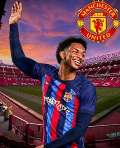 Barcelona’s highly-rated left-back, Alejandro Balde, has become a prime target for Manchester United as the club continues its search for reinforcement in the left-sided defense.