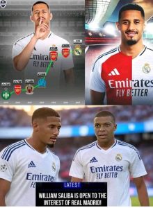 Reports: Real Madrid prioritising summer move for William Saliba