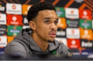 Trent Alexander-Arnold has addressed rumors surrounding a potential move to Real Madrid, acknowledging the club’s interest but setting a clear condition for any transfer. “I know how much Madrid wants me this summer,” he shared, “but given what I’ve achieved in my career, there’s a specific jersey number I’d need before I’d consider the move.”