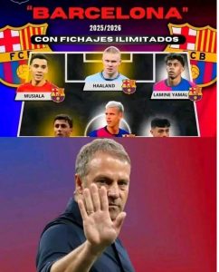 Hansi Flick’s Ambitious Barcelona Overhaul: Haaland, Rodri & Musiala Could Lead the Charge!