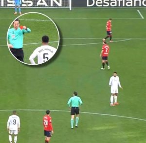 Jude Bellingham sent off against Osasuna, a decision that is already causing debate!
