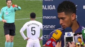 Jude Bellingham’s unexpected confession after his red card against Osasuna: “There was a