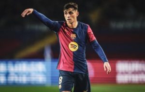 After returning to the top of La Liga… Pedri is angry despite the win over Rayo Vallecano and has asked Hansi Flick to start Barcelona’s fi,ery duo in the starting lineup