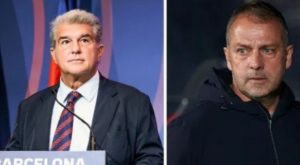 Hansi Flick puts himself in a confrontation with Laporta and rejects the transfer of the player that the Barcelona president strongly desires